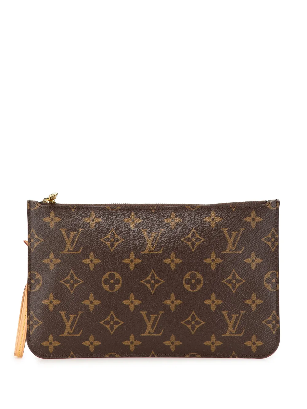 Louis Vuitton Pre-Owned 2016 Monogram Neverfull pouch - ブラウン Louis Vuitton Pre-Owned 2016 Monogram Neverfull pouch - ブラウン