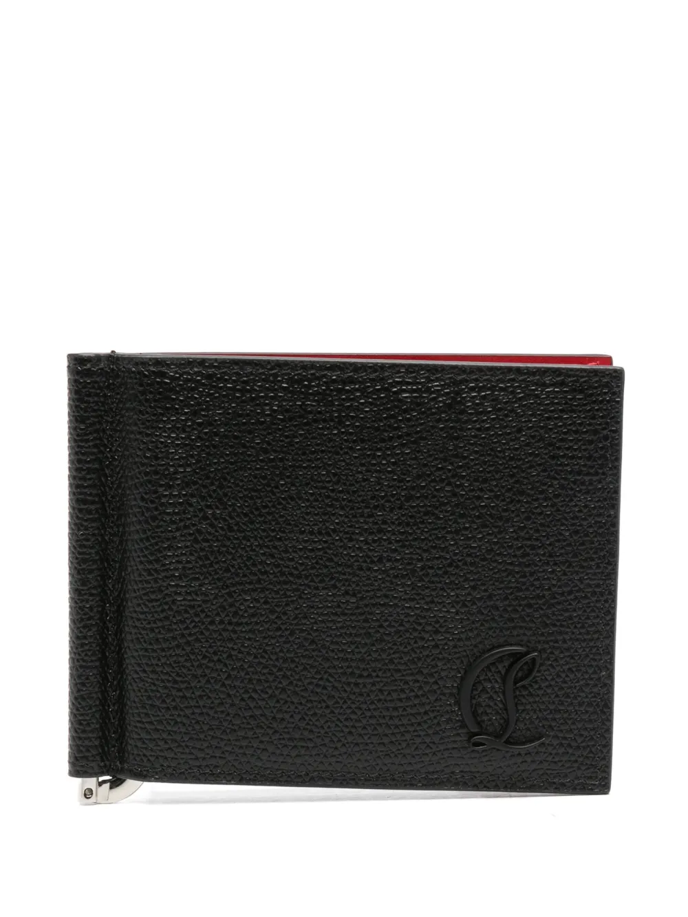 Christian Louboutin bi-fold leather wallet | Black | Image 1