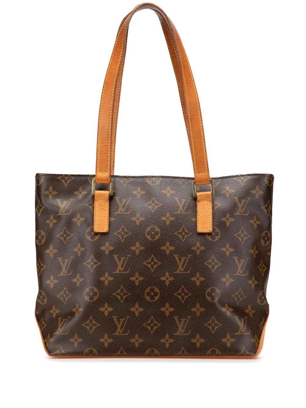 Louis Vuitton Pre-Owned 2003 Monogram Cabas Piano tote bag - BROWN Louis Vuitton Pre-Owned 2003 Monogram Cabas Piano tote bag - BROWN