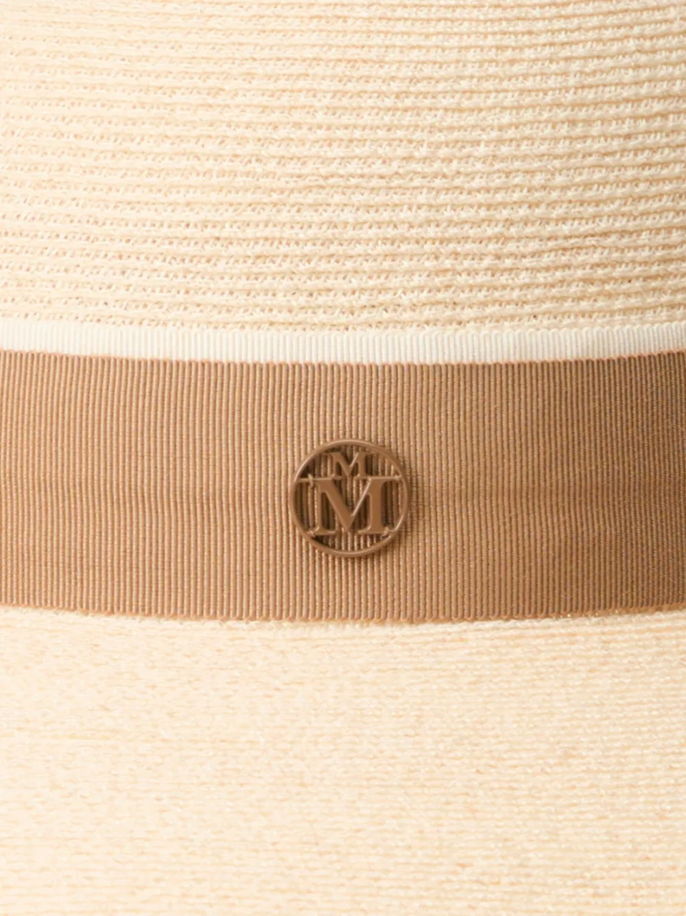 Maison Michel Blanche strohoed - Beige