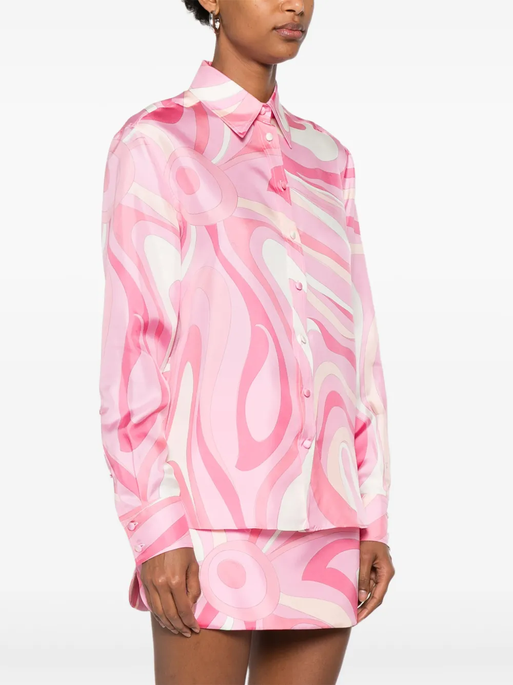 PUCCI Zijden blouse - Roze
