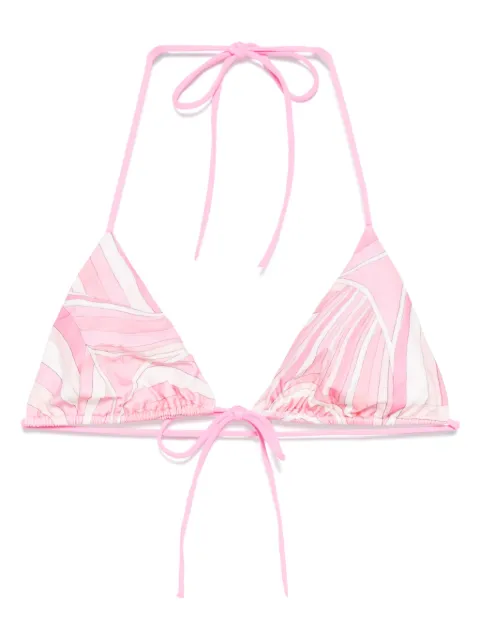 PUCCI Iride-print bikini top