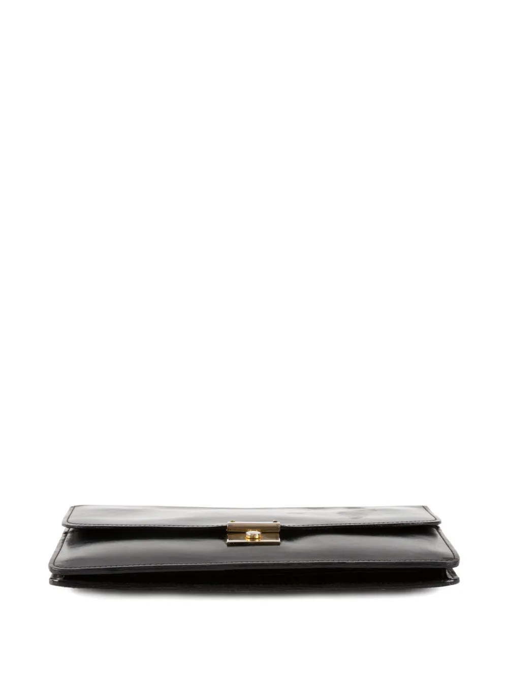 Pre-owned Celine 1970s Leather Clutch Bag