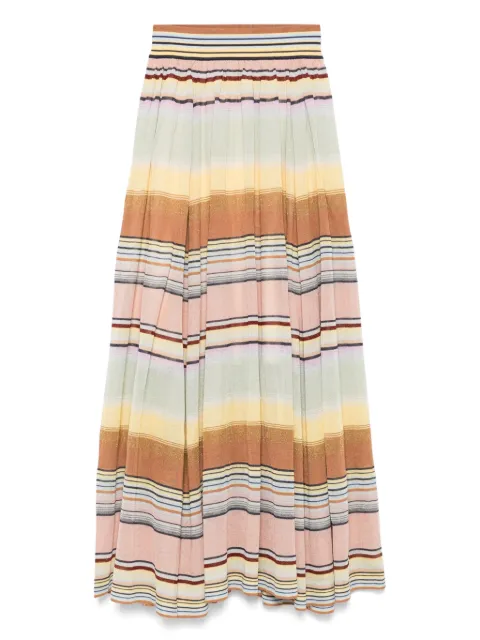 ZIMMERMANN Coco striped skirt