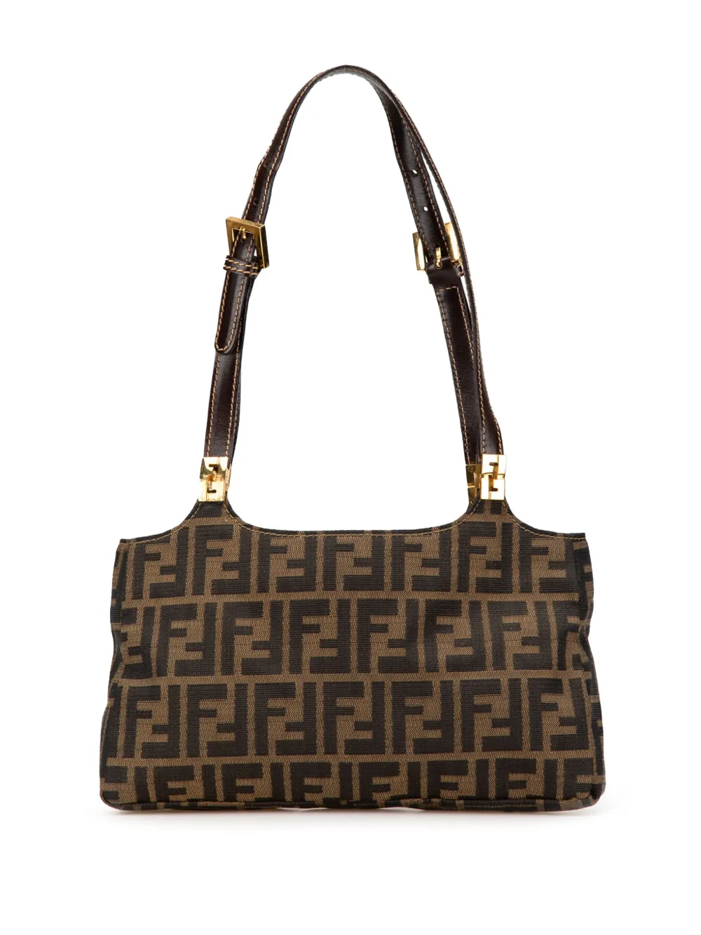 Fendi Pre-Owned 2000-2010 Zucca Canvas shoulder bag | Brown | Image 1
