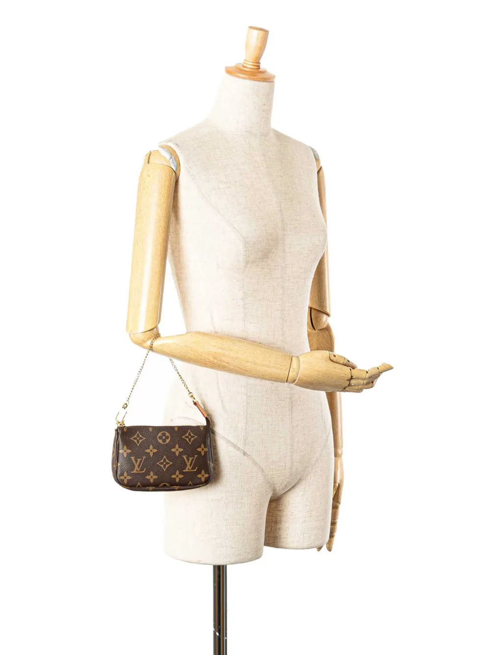 Louis Vuitton Pre-Owned 2022 Monogram Mini Pochette Accessoires handbag | Pre-Owned | Image 2