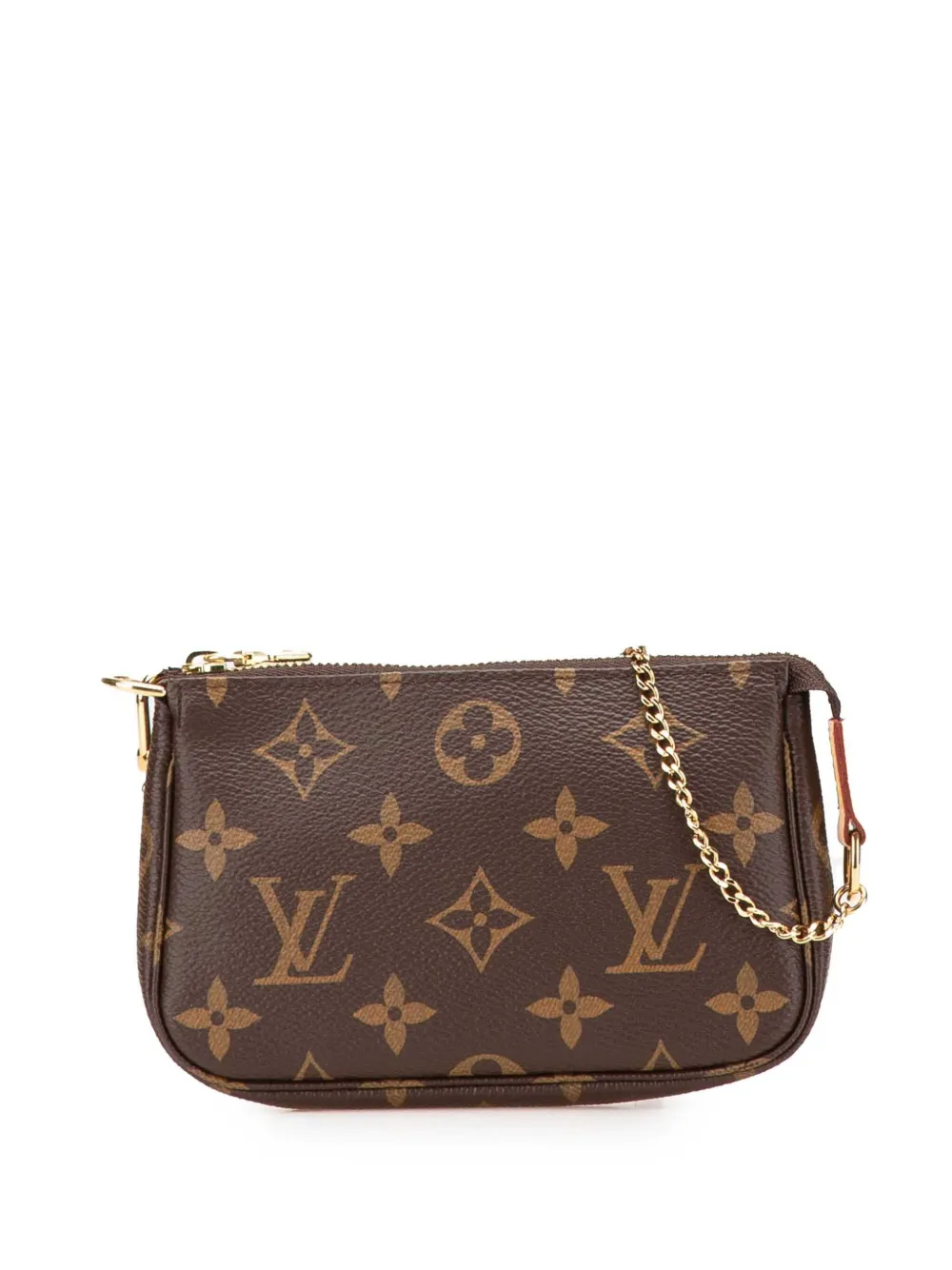 Louis Vuitton Pre-Owned 2022 Monogram Mini Pochette Accessoires handbag | Brown | Image 1