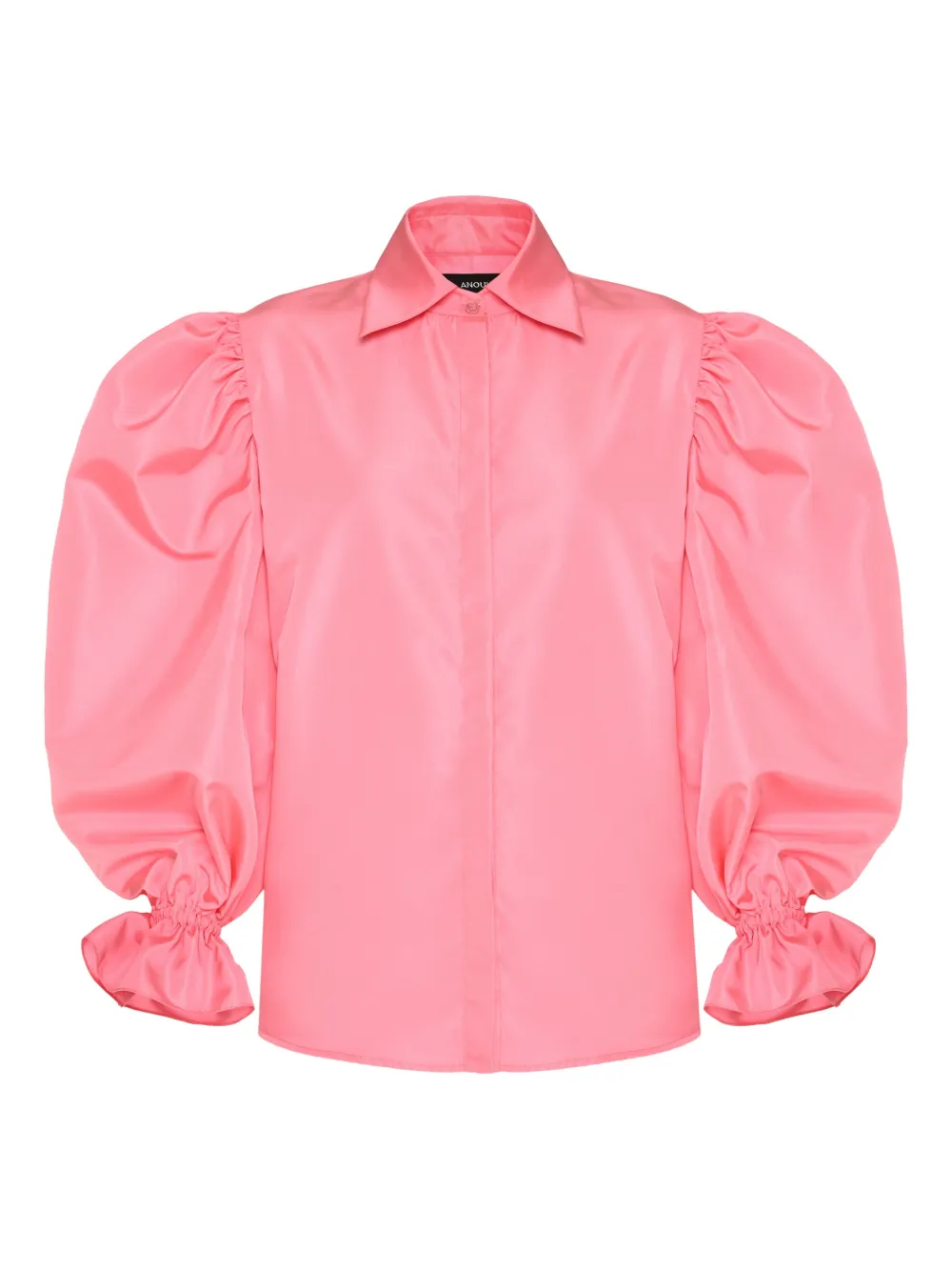 ANOUKI camisa con mangas farol y botones | rosado | Image 1