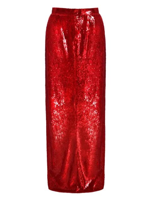 ANOUKI sequin-embellished maxi skirt