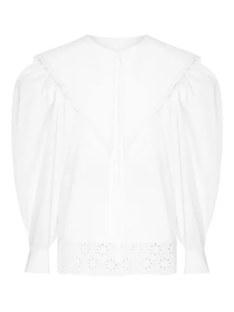 ANOUKI puff-sleeve shirt