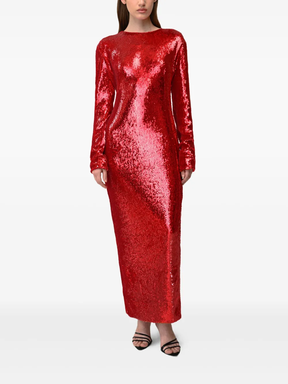 ANOUKI sequin-embellished long-sleeve dress | Evening Dresses | Image 2