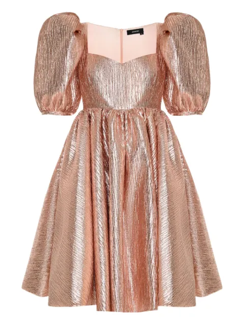 ANOUKI vestido midi con mangas farol