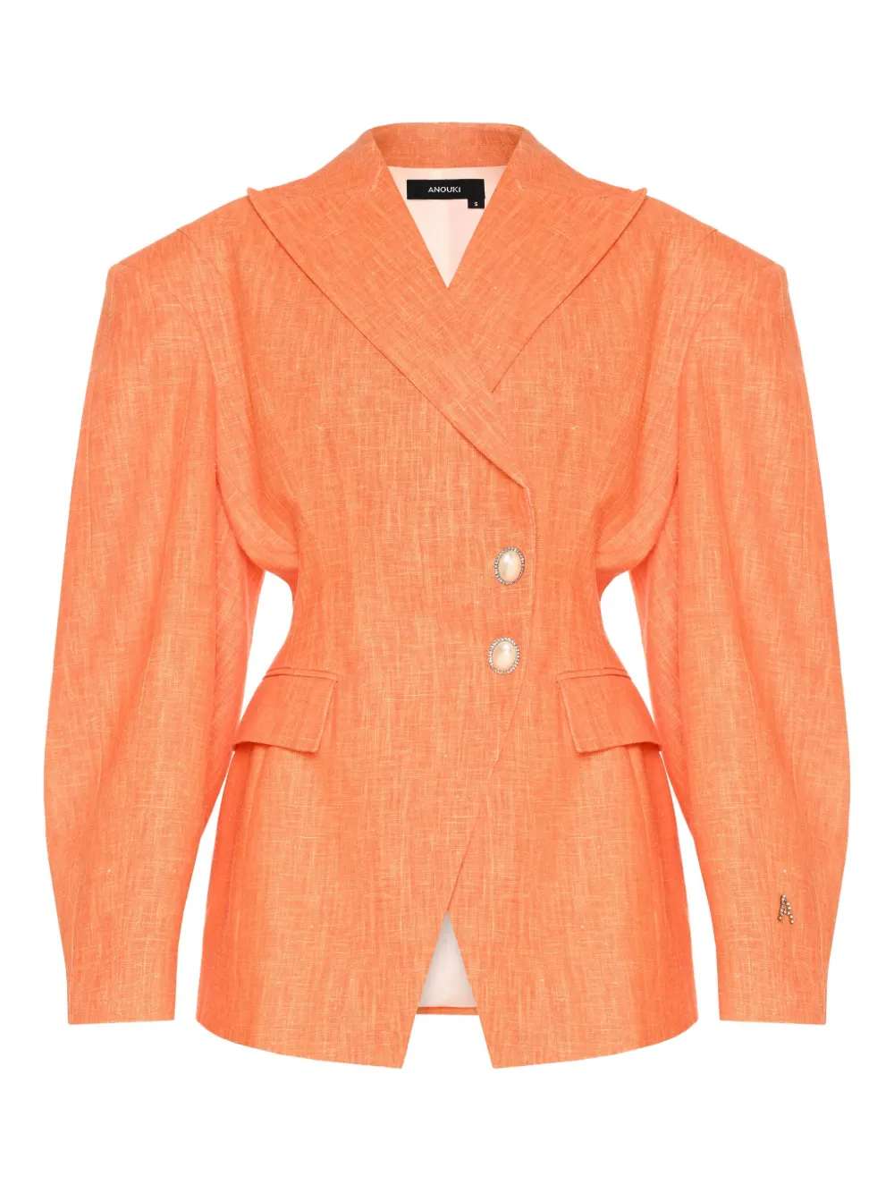 double-breasted blazer