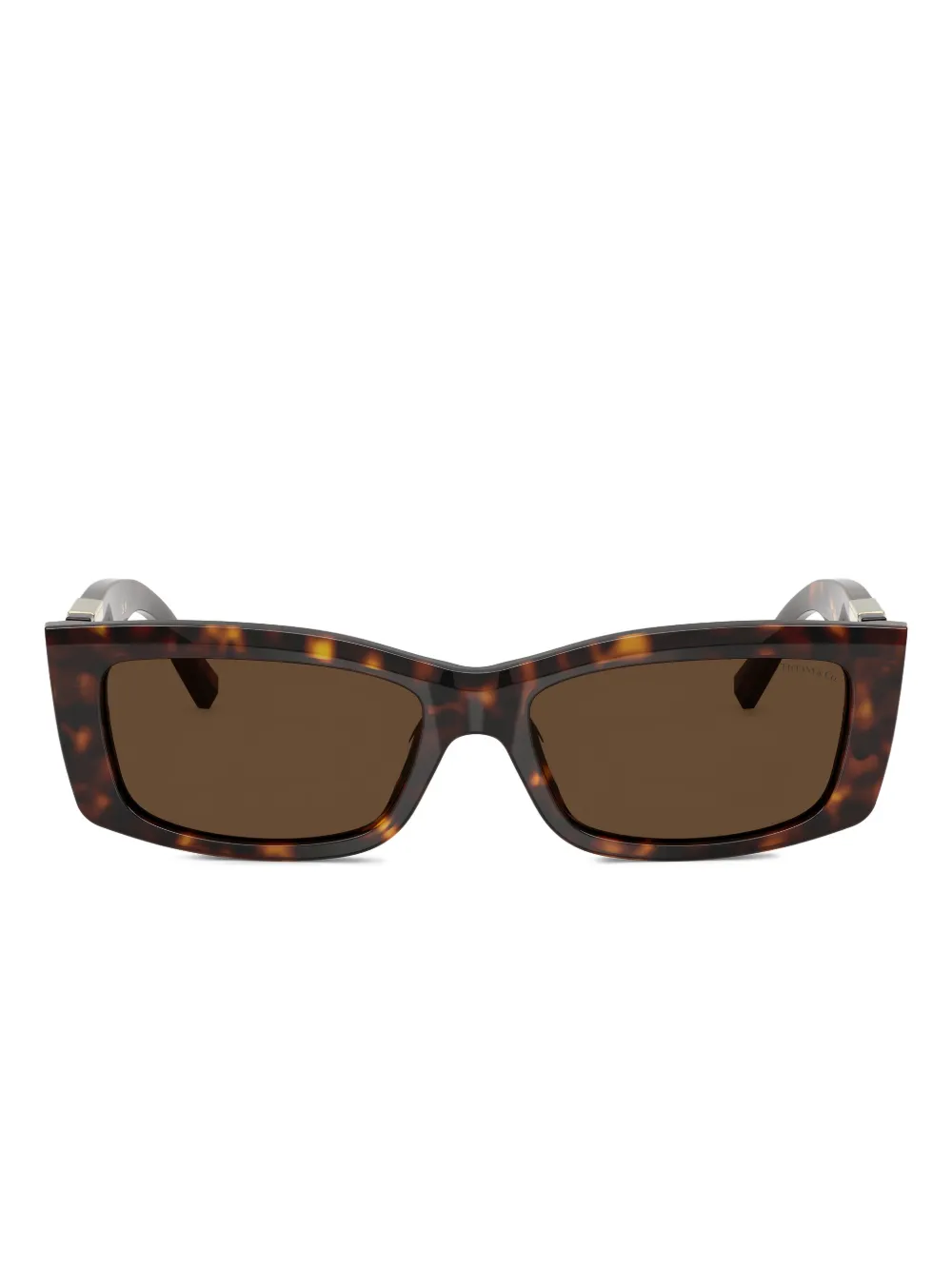 Tiffany & Co. tortoiseshell sunglasses | Brown | Image 1