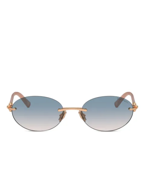 Tiffany & Co. oval-frame gradient sunglasses