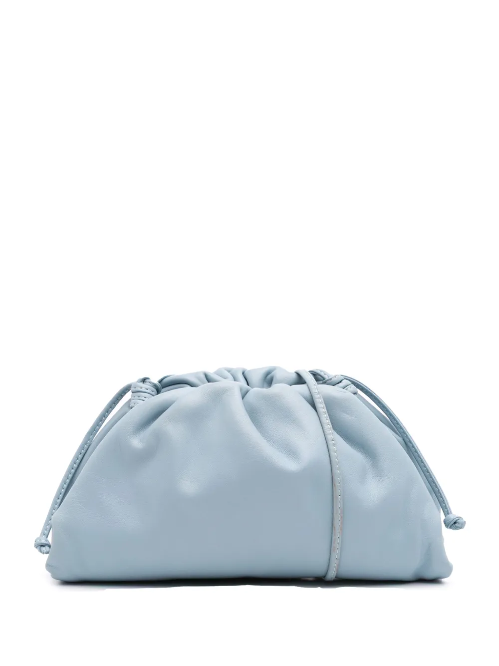 Bottega Veneta Pre-Owned Borsa a tracolla The Mini Pouch in pelle di vitello 2012-2024 | blu | Image 1