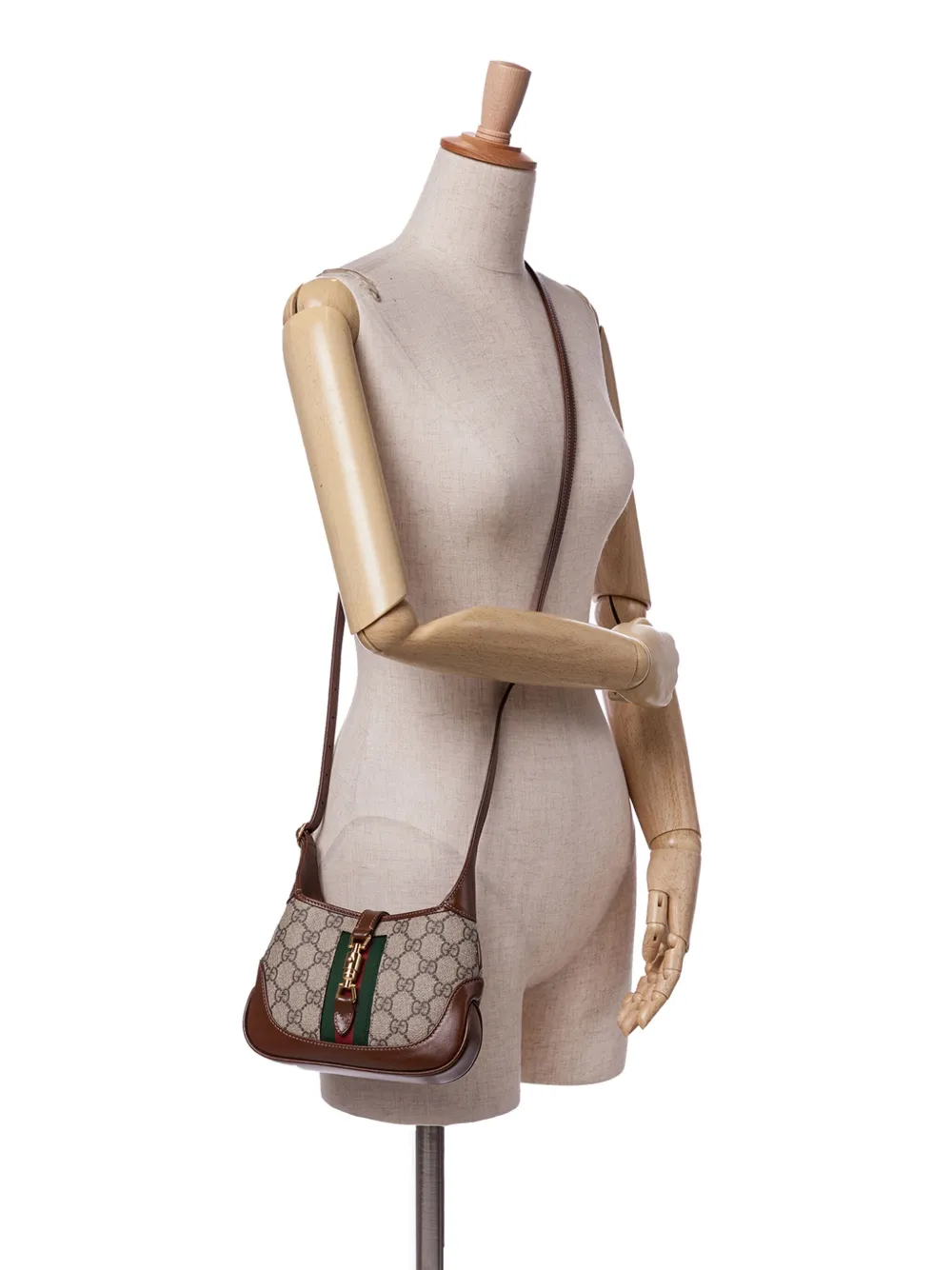 Gucci Pre-Owned 2016-2024 Mini GG Supreme Jackie 1961 crossbody bag | Pre-Owned | Image 2
