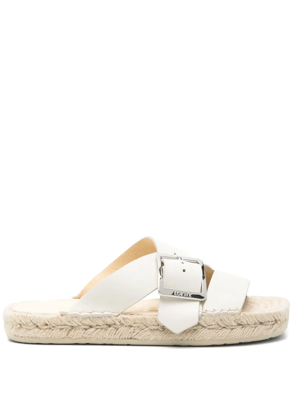 LOEWE Leren sandalen Beige