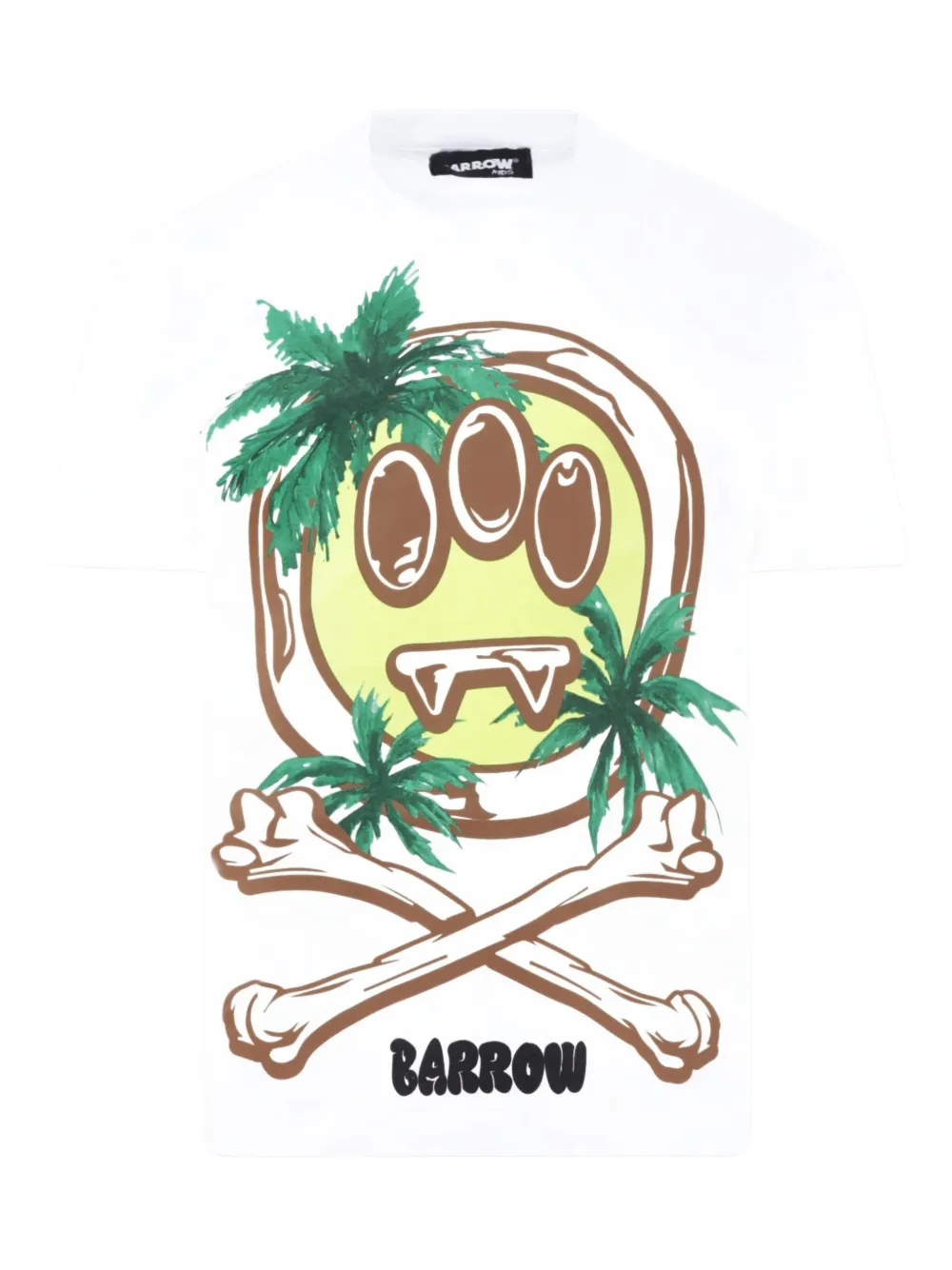 Barrow kids Katoenen T-shirt Wit