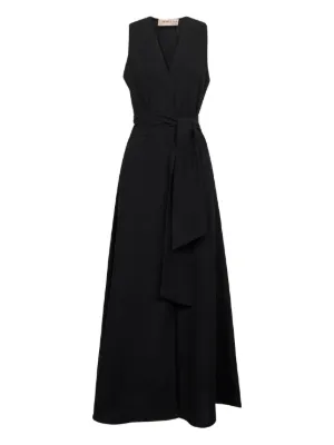 オールインワン・サロペット Blanca Vita Lightweight Muslin Midi Dress With Wrap-Around Blanca Vita Lightweight Muslin Dress With Wrap-Around Belt
