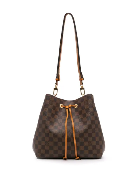 Louis Vuitton Pre-Owned bolsa bucket Damier Ebene Neonoe MM 2019