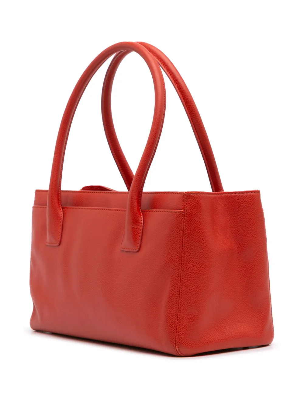 Pre-owned Chanel 2012-2013 Small Calfskin Executive Cerf Tote Bag