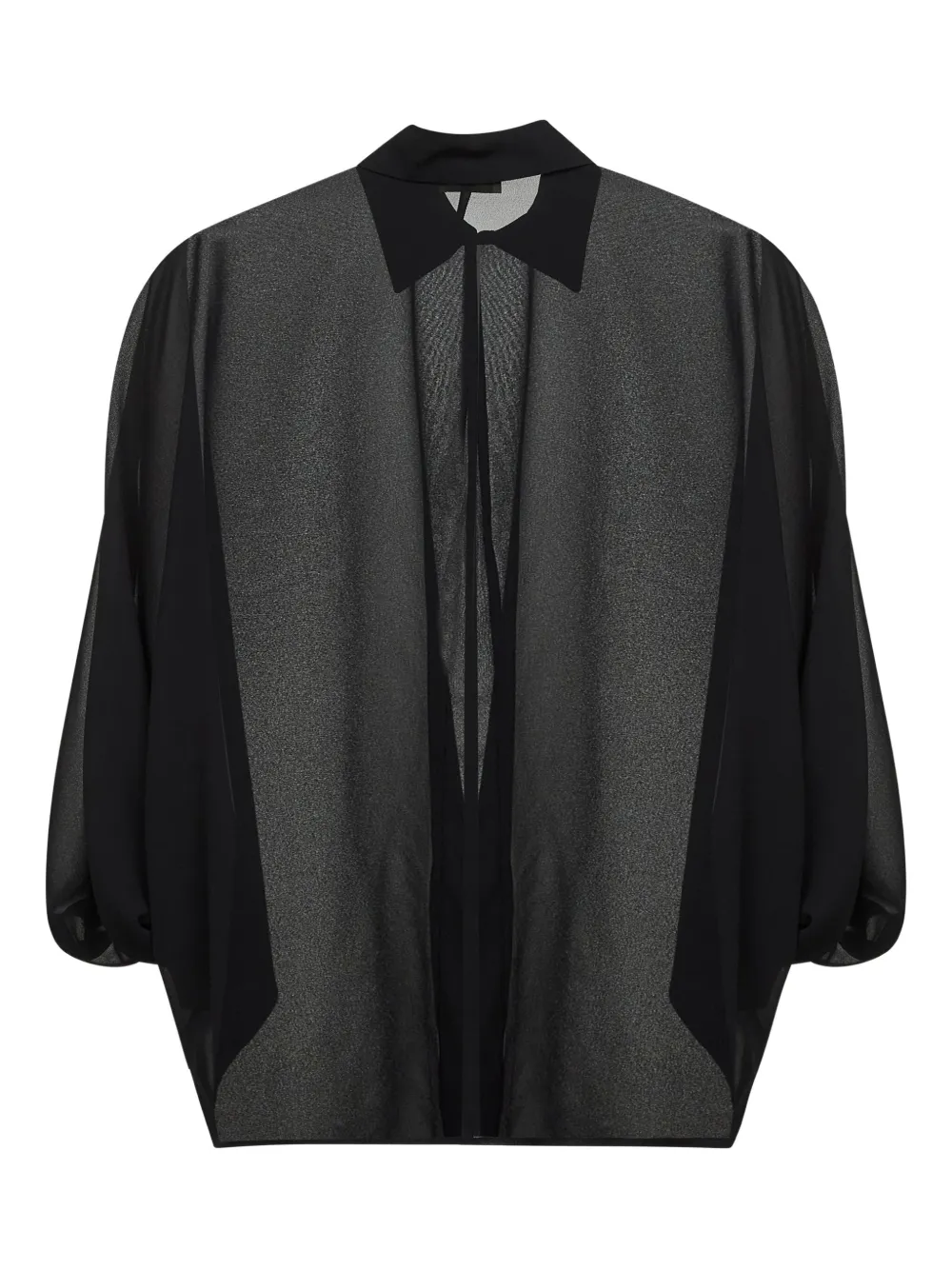 Blanca Vita Satijnen blouse - Zwart