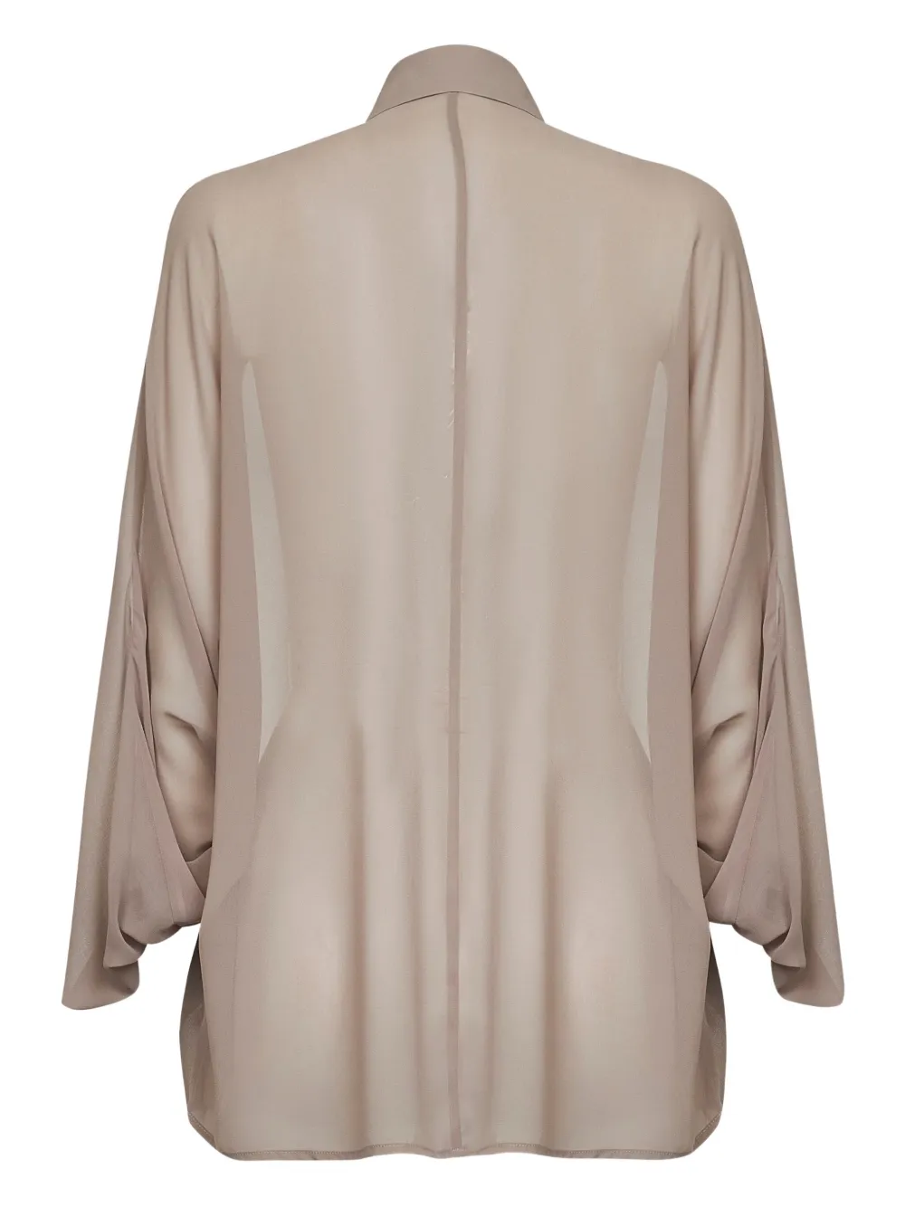 Blanca Vita Satijnen blouse - Beige