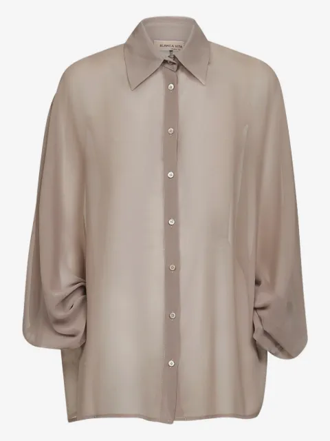 Blanca Vita satin shirt