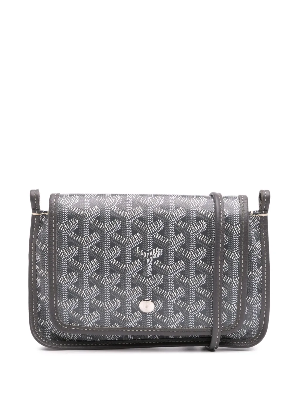 Pre-owned Goyard 2022 Ine Plumet Pocket Wallet Crossbody Bag