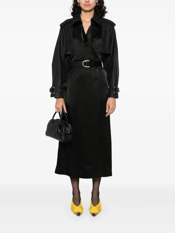 トレンチコート PINKO THE BEST TRENCH PINKO The Best Trench | Black | FARFETCH IL
