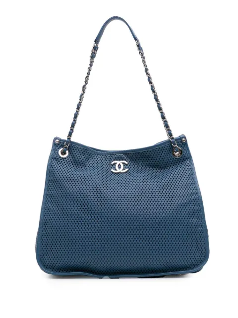 CHANEL Pre-Owned 2012-2013 Perforated Calfskin Up In The Air tote bag
