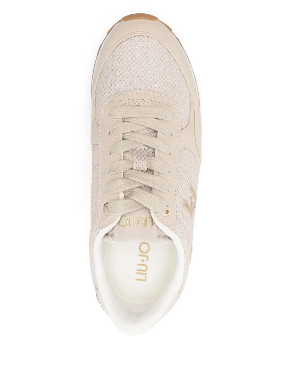 LIU JO logo-embellished platform sneakers Neutrals