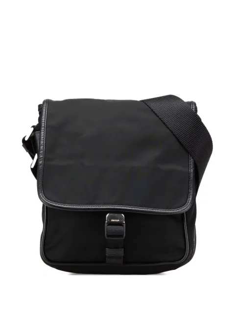 Prada Pre-Owned 2013-2024 Tessuto Buckle Messenger Bag crossbody bag