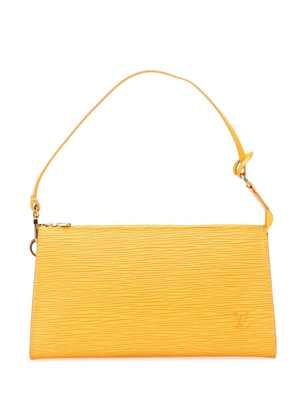 Louis Vuitton Pre-Owned 2000 エピ ポシェット アクセソワール ショルダーバッグ - イエロー Louis Vuitton Pre-Owned 2000 エピ ポシェット アクセソワール ショルダーバッグ - イエロー
