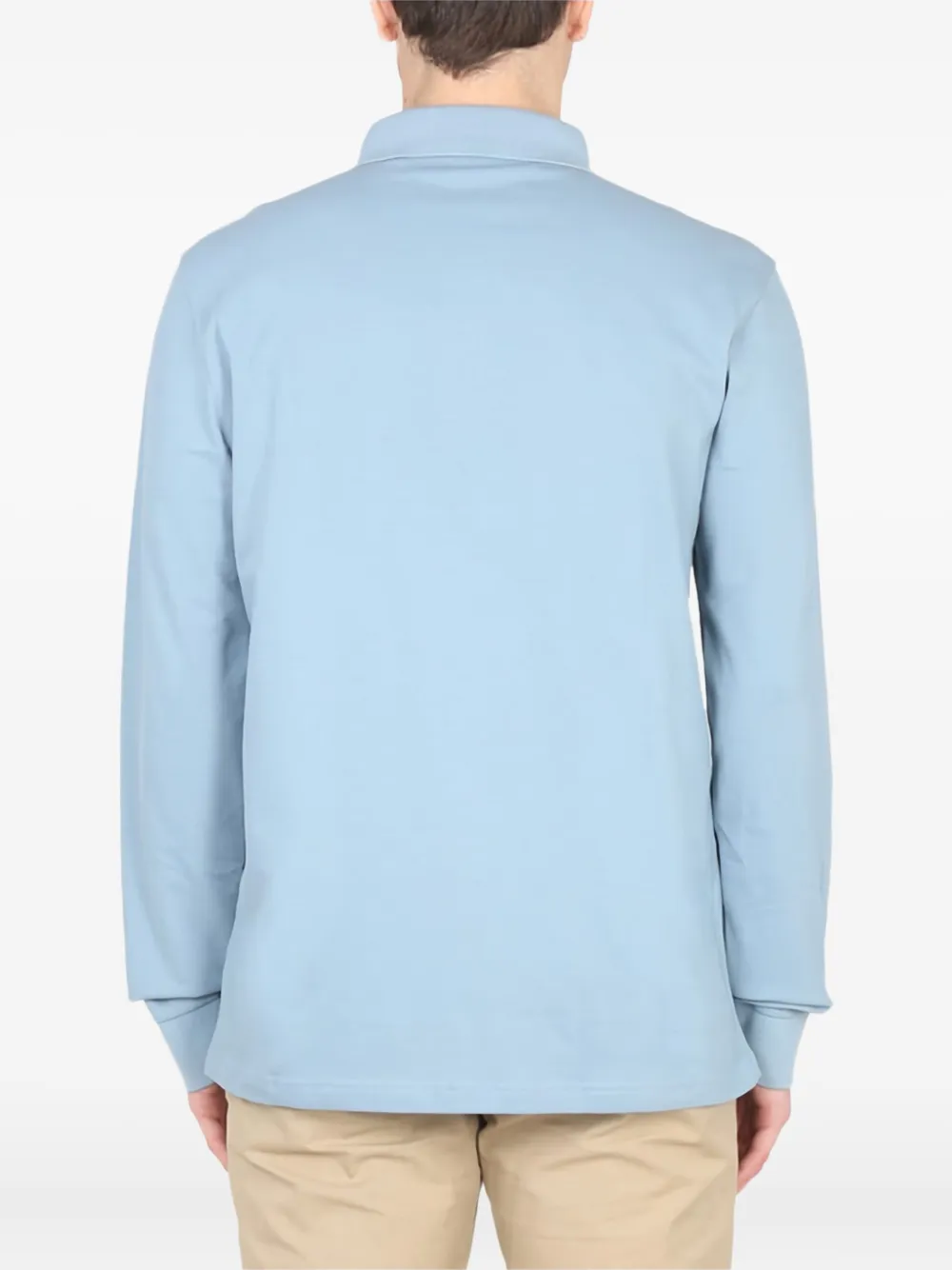 BOSS Poloshirt met logo Blauw