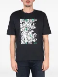 BOSS graphic-print T-shirt - Black