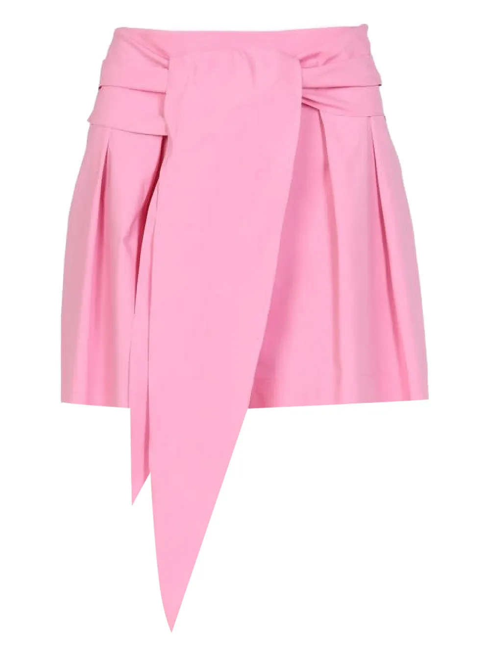 Boutique Moschino tie-waist shorts - Rosa