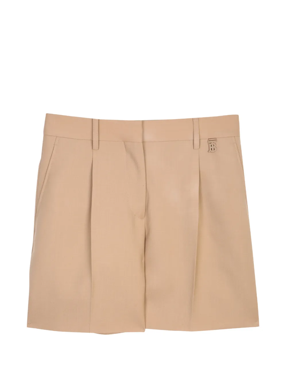 Burberry pleated shorts - Neutrals