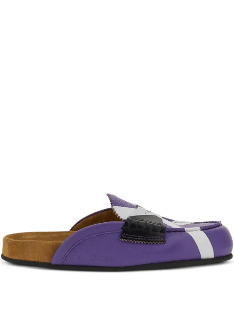 college leather mules