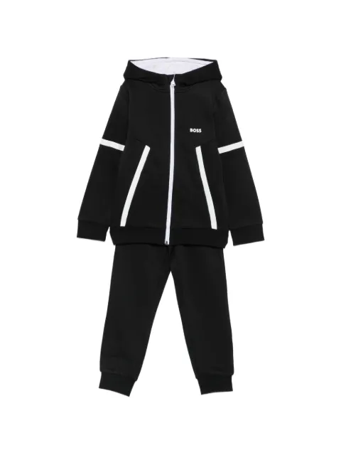 BOSS Kidswear chándal con logo estampado