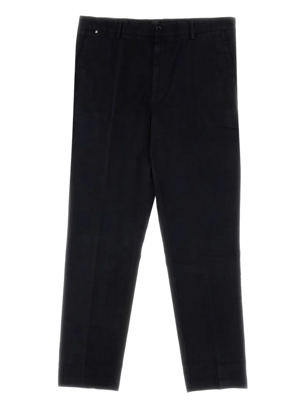 BOSS Broek met toelopende pijpen Zwart