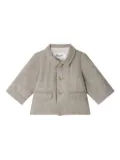 Bonpoint button-fastening jacket - Grey