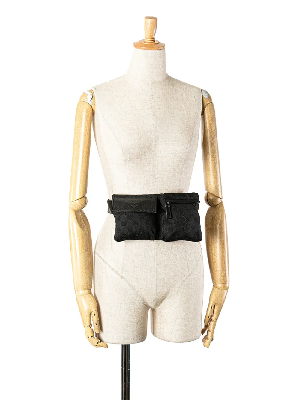 Gucci Pre-Owned cangurera Web Double Pocket en lona GG 2000-2015 | Estilos de archivo | Image 2