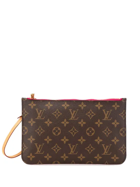 Louis Vuitton Pre-Owned PouchMonogram Neverfull con monogramma 2018