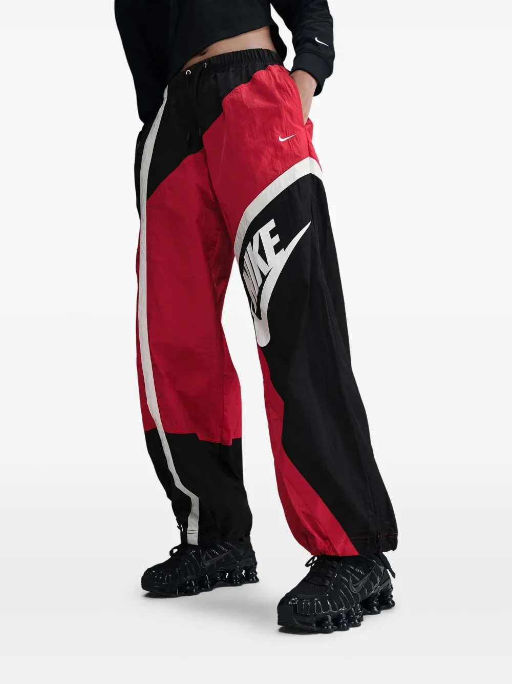 Nike Trainingsbroek met colourblocking Zwart