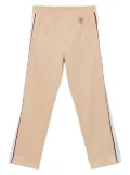 Drôle De Monsieur side-stripe track pants - Neutrals