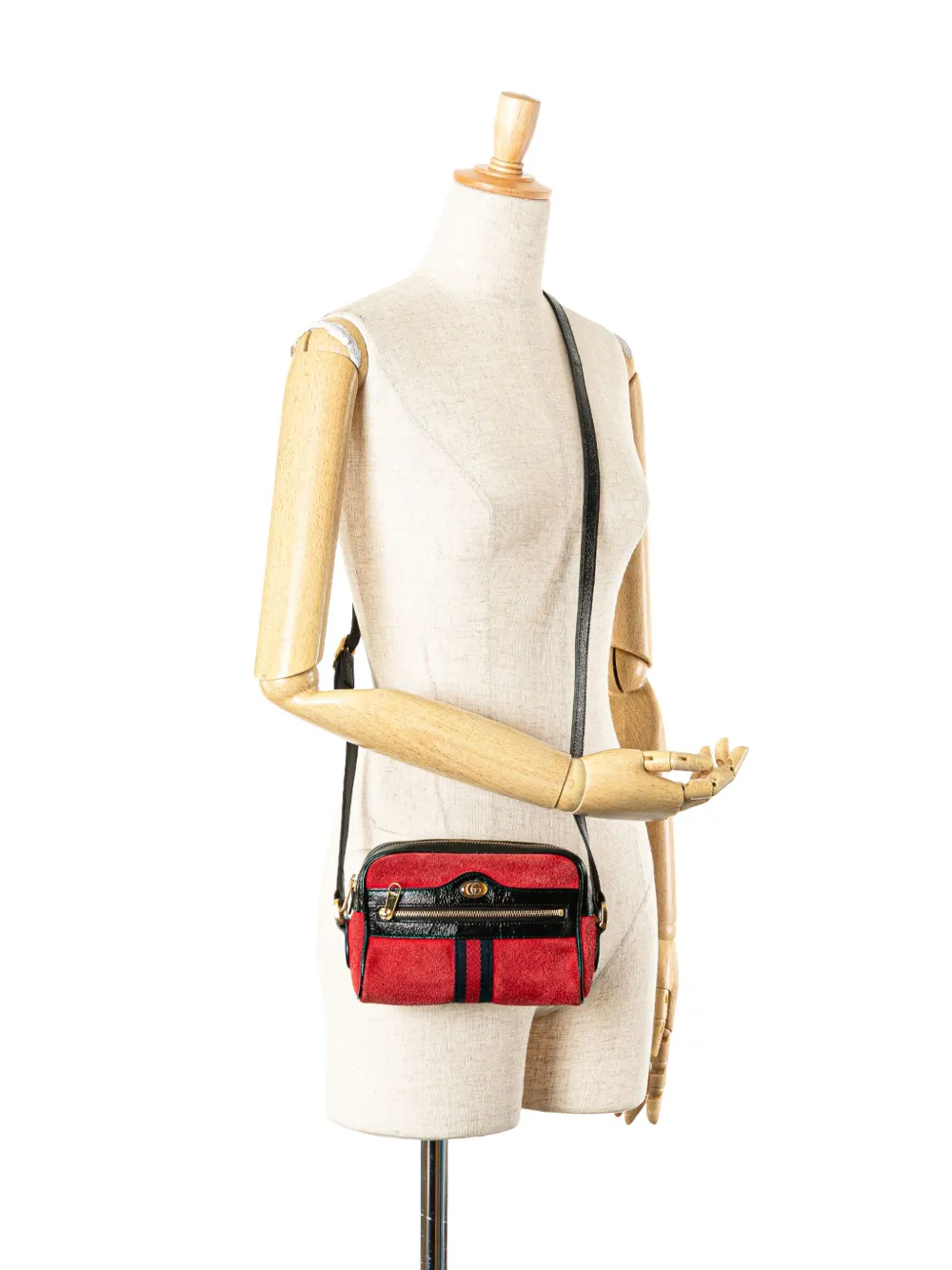 Gucci Pre-Owned 2016-2024 Mini Suede Ophidia crossbody bag | Pre-Owned | Image 2
