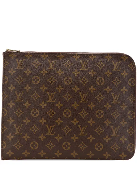 Louis Vuitton Pre-Owned 1996 Monogram Poche-Documents Portfolio 30 clutch bag