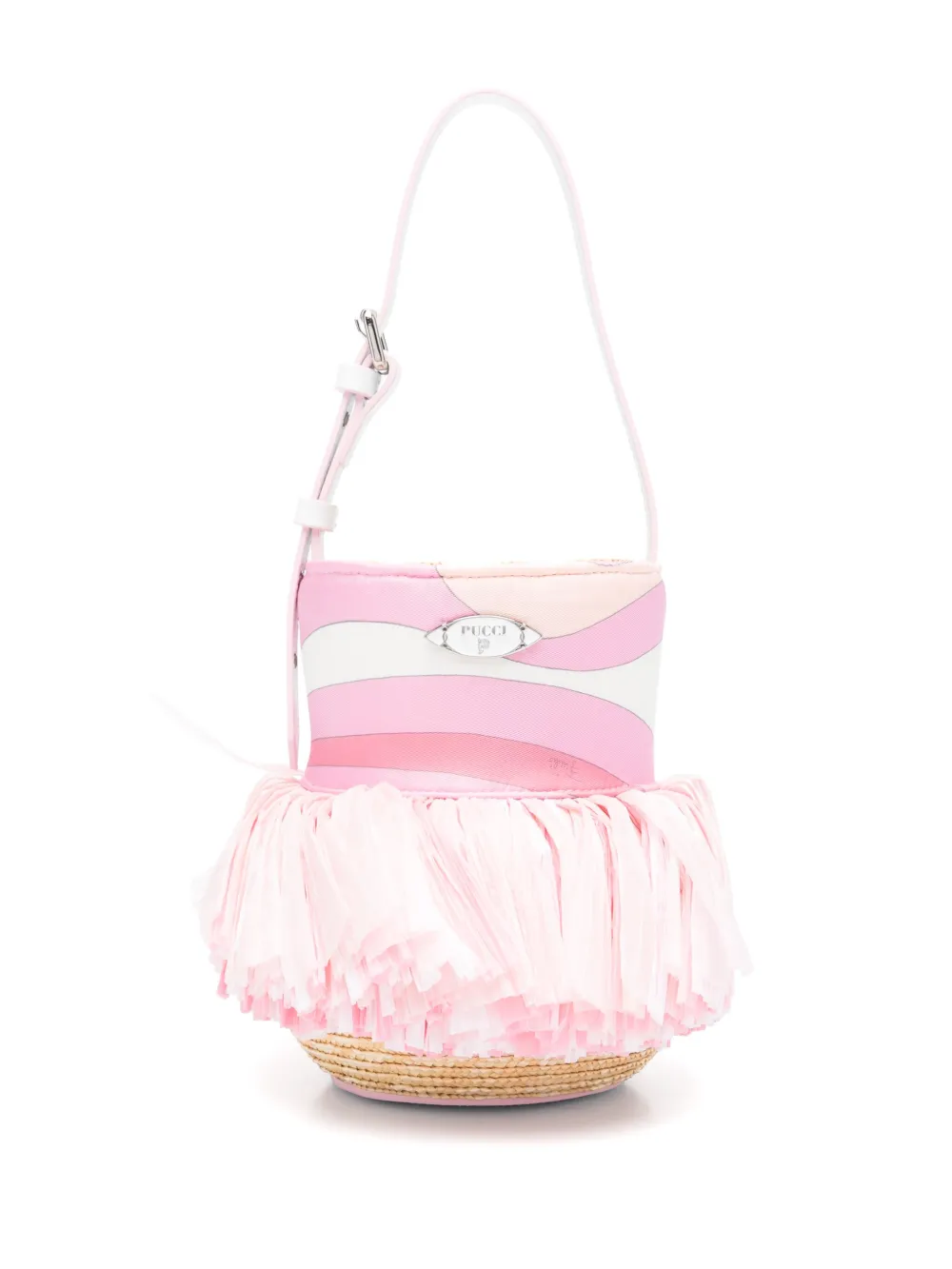 Pucci Silk Bucket Bag